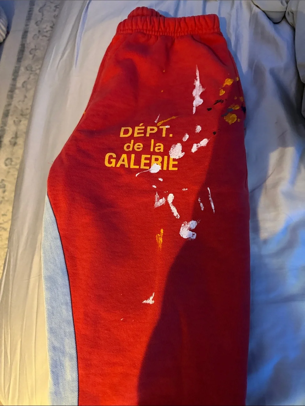 Gallery dept Red Graphic Sweatpants